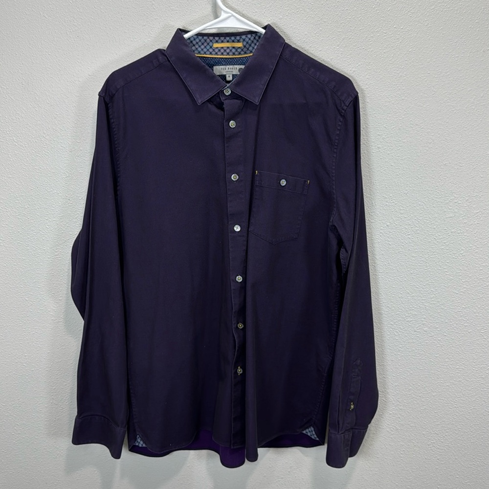 Ted Baker purple dress shirt